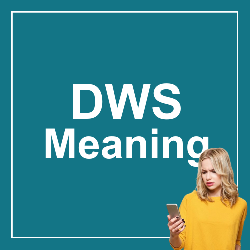 DWS Meaning Slang Examples Slang Monster